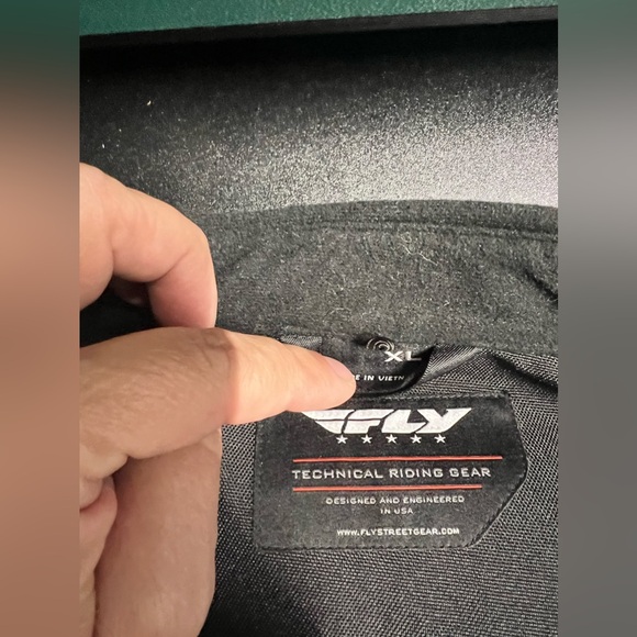 Men’s Fly Street Gear Motorcycle Jacket XL (worn 2x) - Picture 3 of 3